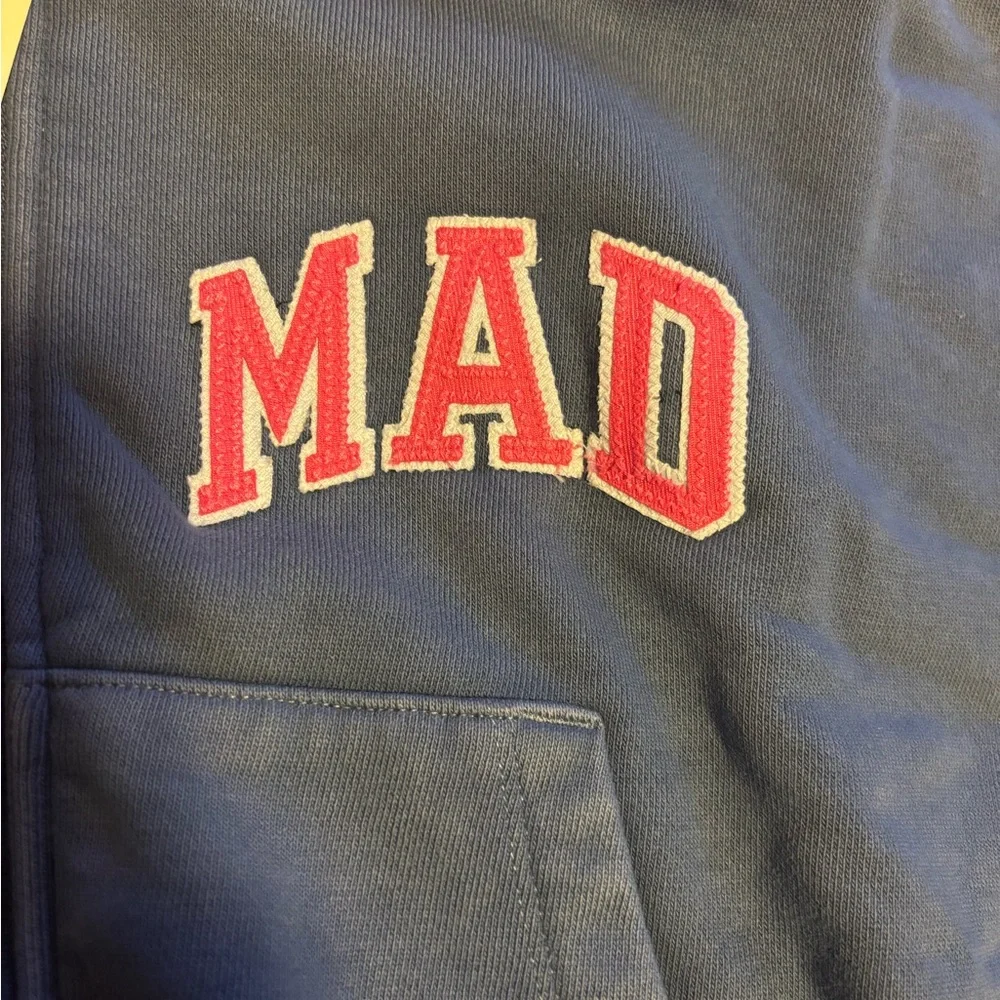 MAD HAPPY CROPPED HOODIE SMALL - Picture 5 of 8